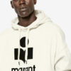 miley logo oversize kapüşonlu sweatshirt