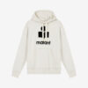 miley logo oversize kapüşonlu sweatshirt