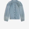 Milya Büzgülü Chambray Bluz