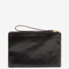 Mino Parlak Deri Clutch Çanta