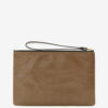 Mino Parlak Deri Clutch Çanta