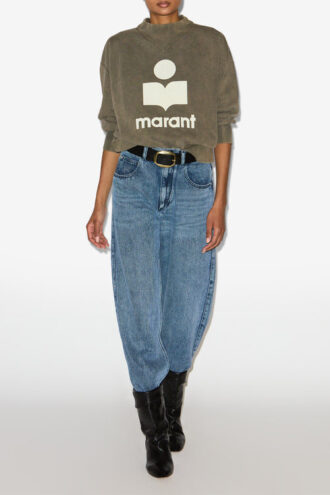 Moby Pamuklu Sweatshirt, Logo