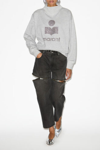 Moby Pamuklu Sweatshirt, Logo
