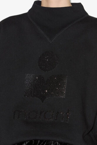 Moby Stand-Up Yaka Logo Sweatshirt