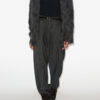 Mylene Wrap-Over Kid Mohair Hırka