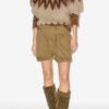 Natania Mohair Fair Isle Desenli Kazak
