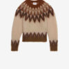 Natania Mohair Fair Isle Desenli Kazak