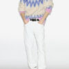 Nicolas Mohair Fair Isle Desenli Kazak