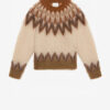 Nicolas Mohair Fair Isle Desenli Kazak