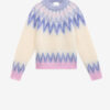 Nicolas Mohair Fair Isle Desenli Kazak