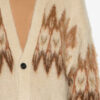 Nielson Mohair Fair Isle Desenli Hırka