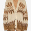 Nielson Mohair Fair Isle Desenli Hırka
