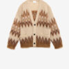 Nielson Mohair Fair Isle Desenli Hırka