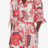 Niely Baskılı Pamuklu Voile Playsuit