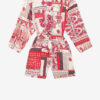 Niely Baskılı Pamuklu Voile Playsuit