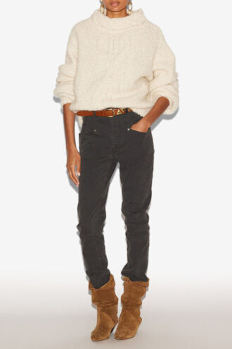 Niliane Dar Kesim Denim Kot Pantolon