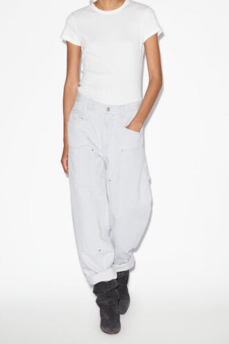 Ophra Bol Kesim İnce Denim Kot Pantolon