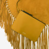 Oskan Hobo Soft Fringed Süet Dana Derisi El Çantası