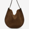 Oskan Hobo Soft Örgülü Süet Dana Derisi Çanta