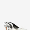 Padim Yüksek Topuklu Slingback Ayna Efektli Topuklu Ayakkabı