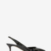 Padim Yüksek Topuklu Slingback Patent Deri Topuklu Ayakkabı