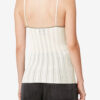 Pamuk ve İpek Örgü Tank Top Hindistan