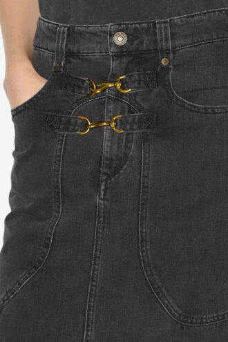 Pavina Denim Etek, Çıtçıtlı