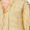 Payton Kaftan Stil Pamuklu ve Çiçek Dantelli Üst Payton Kaftan Stil Pamuklu ve Çiçek Dantelli Üst
