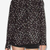 İpek Polka Dot Desenli Bluz