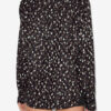 İpek Polka Dot Desenli Bluz