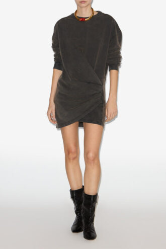 Pipper Drapeli Jersey Sweatshirt Elbise