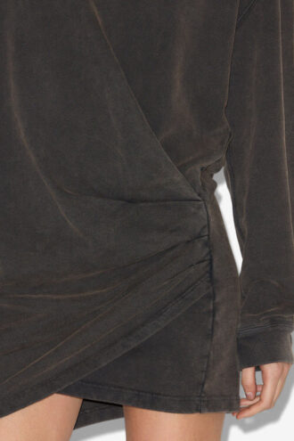 Pipper Drapeli Jersey Sweatshirt Elbise