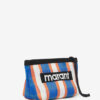 Powden Çizgili Clutch Çanta