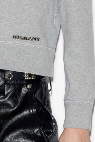 Prissa Pamuklu Sweatshirt, Yapısal Omuzlar