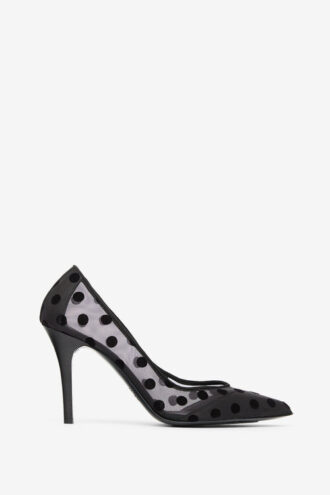 Pristy Polka Dot Tül Topuklu Ayakkabı