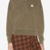 Ross Pamuklu Fermuarlı Yakalı Sweatshirt