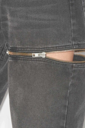 Salia Bol Kesim Fermuarlı Denim Jean