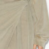 Sandrina Uzun Drapeli Jersey Sweatshirt Elbise