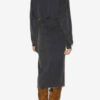 Sandrina Uzun Drapeli Jersey Sweatshirt Elbise
