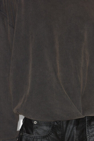 Sauria Yıkanmış Pamuklu Sweatshirt