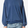 Sauria Yıkanmış Pamuklu Sweatshirt