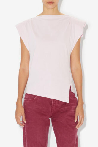 Sebani Yastıklı Asimetrik T-Shirt