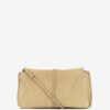 Silao Örgülü Süet Dana Derisi Clutch Çanta