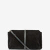 Silao Örgülü Süet Dana Derisi Clutch Çanta