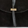 Silao Örgülü Süet Dana Derisi Clutch Çanta