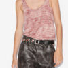 Thea Baskılı Keten Tank Top