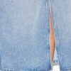 Tilauria Midi Etek, İnce Denim Tilauria Midi Etek, İnce Denim