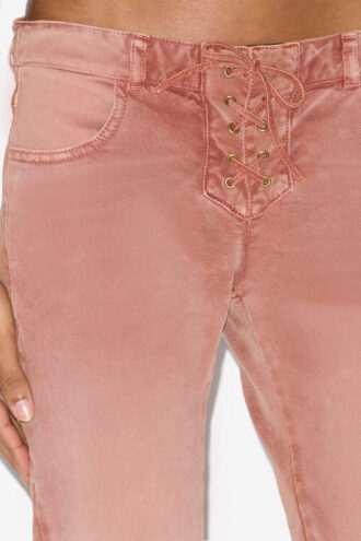 Vanel Dantelli Denim Kot Pantolon