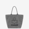 Yenky Yıkanmış Pamuklu Logo Tote Çanta