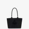 Yenky Zipped Pamuklu Logo Tote Çanta